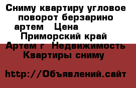 Сниму квартиру угловое-поворот,берзарино,артем › Цена ­ 20 000 - Приморский край, Артем г. Недвижимость » Квартиры сниму   